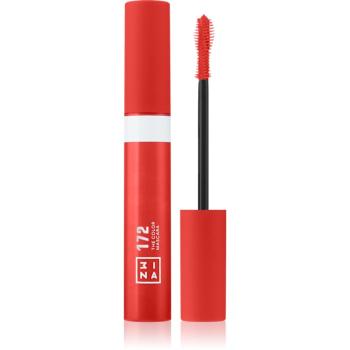 3INA The Color Mascara řasenka odstín 172 - Electric orange 14 ml