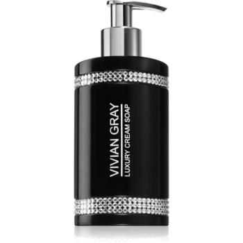 Vivian Gray Crystals Black krémové mýdlo 250 ml