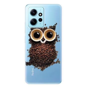 Odolné silikonové pouzdro iSaprio - Owl And Coffee - Xiaomi Redmi Note 12 5G