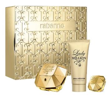 Rabanne Lady Million - EDP 80 ml + tělové mléko 100 ml + EDP 5 ml