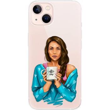 iSaprio Coffe Now - Brunette pro iPhone 13 (cofnobru-TPU3-i13)