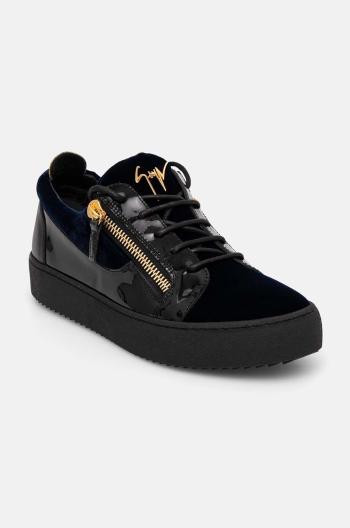 Sneakers boty Giuseppe Zanotti May London černá barva, RU00092.001