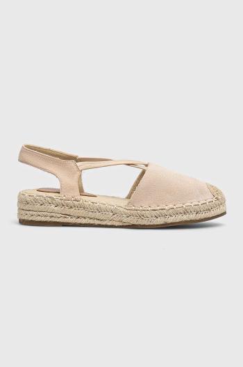 Espadrilky Answear Lab béžová barva