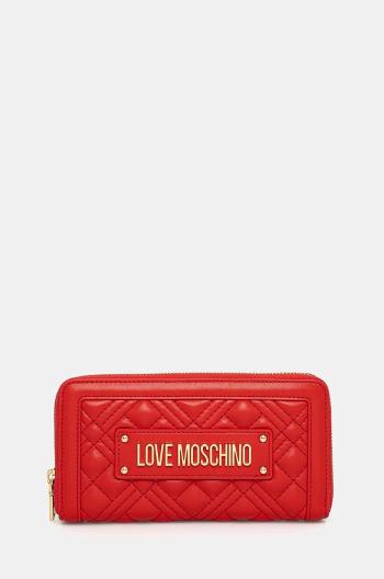 Peněženka Love Moschino červená barva, JC5600PP0L