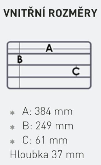 Versus Box VS 3045 - černá - 41 × 26,4 × 4,3 cm