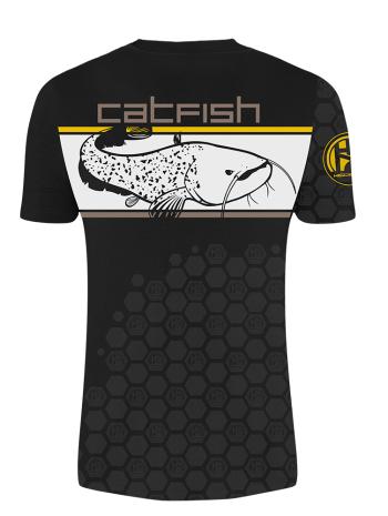 Hotspot design tričko linear catfish - velikost xxl