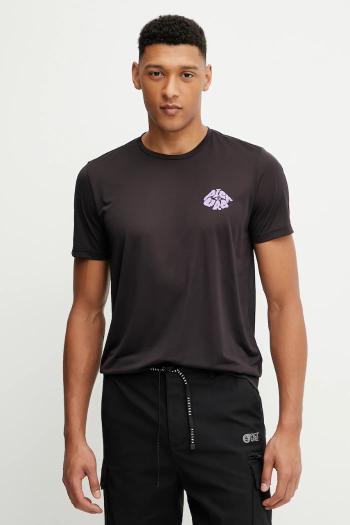 Športové tričko Picture Travis čierna farba, jednofarebné, MTS1257