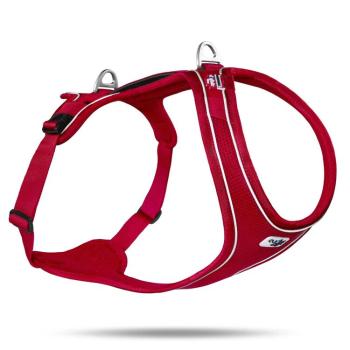 CURLI Postroj pro psy Belka Comfort Red L, 25-33kg