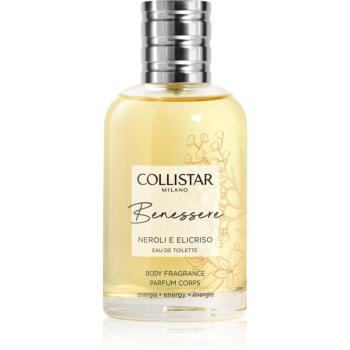 Collistar Benessere Neroli and Helichrysum toaletní voda pro ženy 100 ml