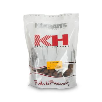 Mikbaits Boilie Krvavý Huňáček - Krab Sardinka 20mm 1kg