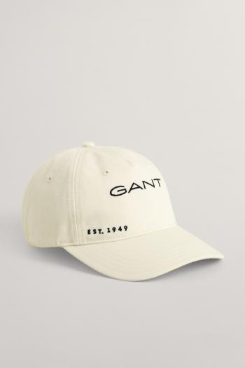 KŠILTOVKA GANT GRAPHIC COTTON TWILL CAP CREAM