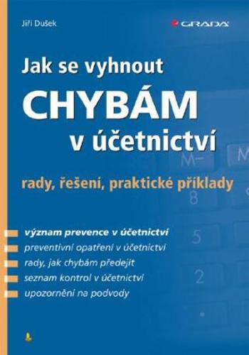 Jak se vyhnout chybám v účetnictví - Jiří Dušek - e-kniha