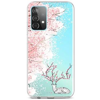 TopQ Samsung A52 silikon Blooming Deer 57389 (Sun-57389)