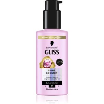 Schwarzkopf Gliss Liquid Silk bezoplachové sérum pro posílení a lesk vlasů Shine Booster 100 ml