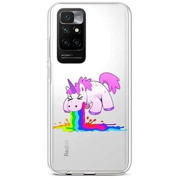 TopQ Xiaomi Redmi 10 silikon Rainbow Splash 66561 (Sun-66561)