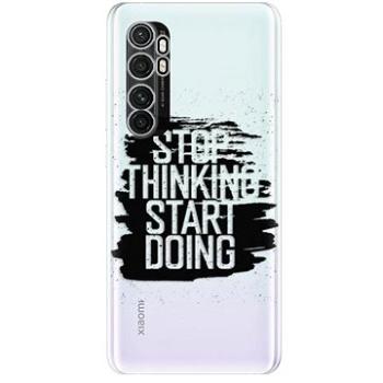 iSaprio Start Doing - black pro Xiaomi Mi Note 10 Lite (stadob-TPU3_N10L)