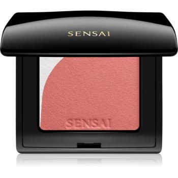 Sensai Blooming Blush rozjasňující tvářenka se štětečkem odstín 03 Blooming Coral 4 g