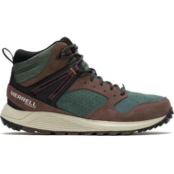 Merrell WILDWOOD MID LTR WP Pánské volnočasové boty, hnědá, velikost 46