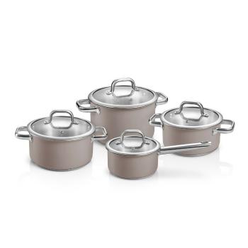 Set tacâmuri Tescoma DELIGHT Taupe, 8 piese, maro taupe