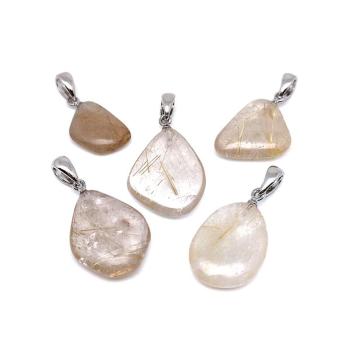 Rutil Kvarc medál 2cm