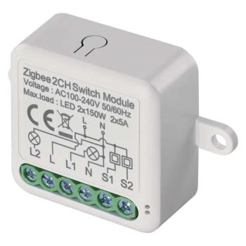 EMOS GoSmart ZigBee modul spínací 2-kanálový H5102