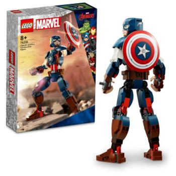 Sestavitelná figurka: Captain America - LEGO® Marvel (76258)