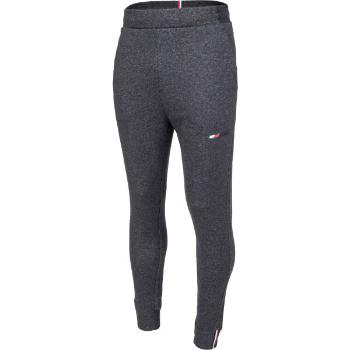 Tommy Hilfiger LOGO FLEECE PANT Pánské tepláky, tmavě šedá, velikost