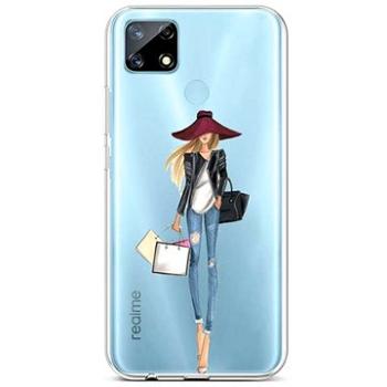 TopQ Realme 7i silikon Lady 2 62502 (Sun-62502)