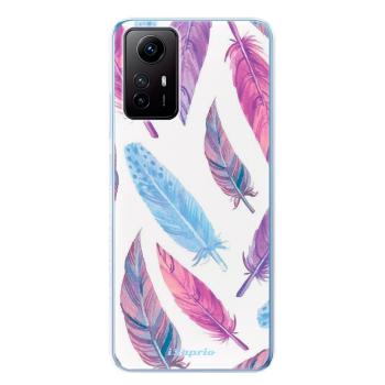 Odolné silikonové pouzdro iSaprio - Feather Pattern 10 - Xiaomi Redmi Note 12S