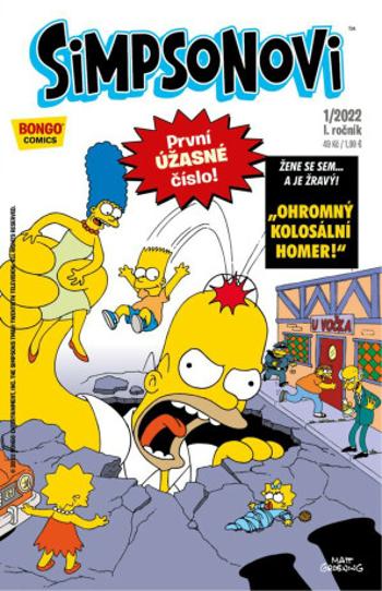 Simpsonovi 1/2022 - Matt Groening, Bill Morrison, Vance Steve, Cindy Vance