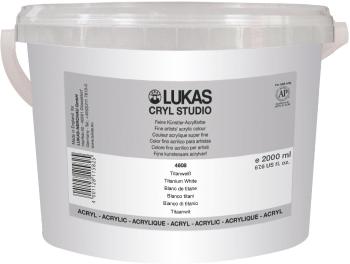 Lukas Cryl Studio Akrylová barva Titanium White 2 L 1 ks