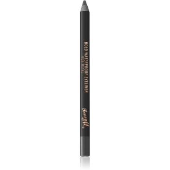 Barry M Bold Waterproof Eyeliner voděodolná tužka na oči odstín Gun Metal 1,2 g