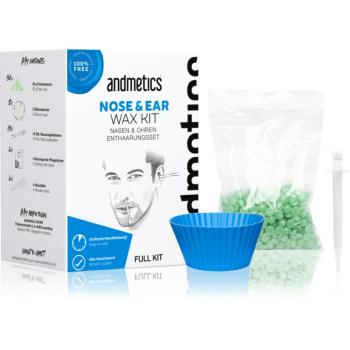 andmetics Wax Kit Nose & Ear epilační vosk pro muže 50 g