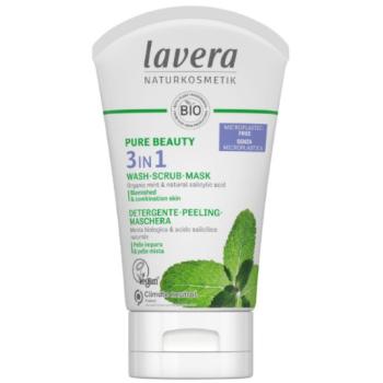 Lavera Čisticí emulze, peeling a maska 3v1 (Wash, Scrub, Mask) 125 ml