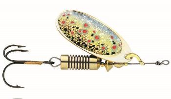 Dam třpytka effzett nature 3d spinner sinking brown trout - 1 3 g