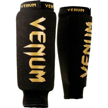 Venum KONTACT SHIN GUARDS Chrániče holení, černá, velikost