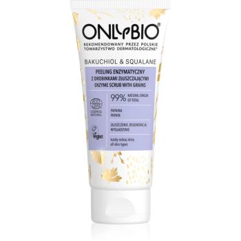 OnlyBio Bakuchiol & Squalane enzymatický peeling pro jemnou a hladkou pokožku 75 ml