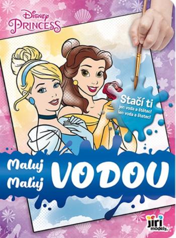 Maluj, ma?uj vodou - Disney Princezny