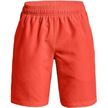 Under Armour WOVEN GRAPHIC SHORTS Chlapecké kraťasy, oranžová, velikost