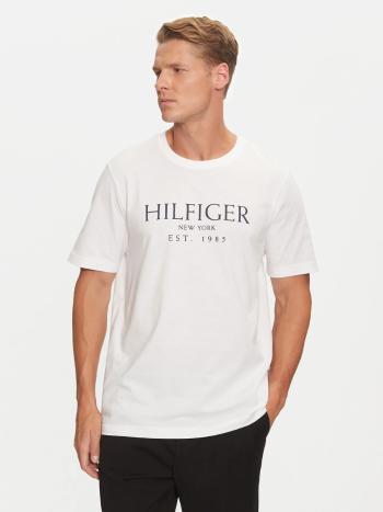 Tommy Hilfiger pánské bílé tričko - XXL (YBR)