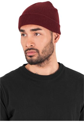 Urban Classics Heavyweight Beanie maroon - UNI