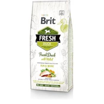 Brit Fresh duck with Millet Active Run & Work 12 kg (8595602530816)