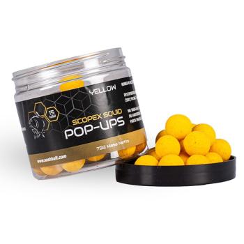 Nash Plovoucí Boilie Scopex Squid Pop Ups - 12mm Yellow