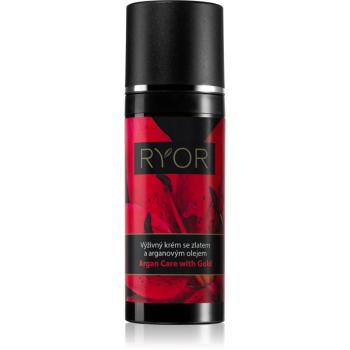 RYOR Argan Care with Gold tápláló krém arannyal és argán olajjal 50 ml