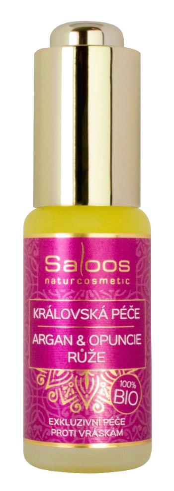 Saloos BIO Královská péče Argan & Opuncie & Růže 20 ml