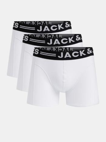 Jack & Jones Sense Boxerky 3 ks Bílá