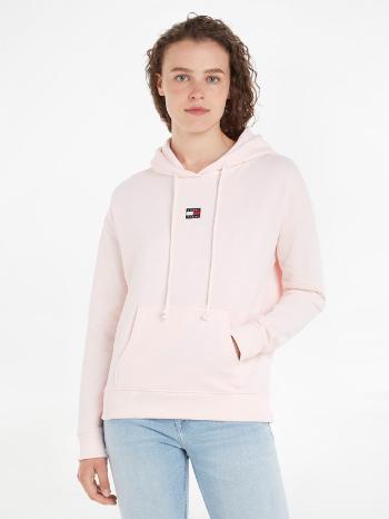 Tommy Jeans TJW XS Badge Mikina Růžová