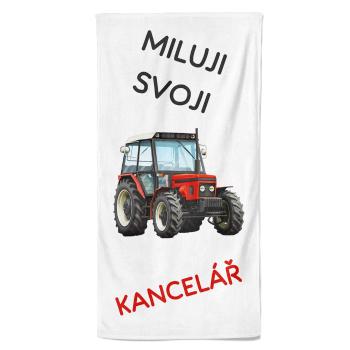 Osuška Miluji svou kancelář (Velikost osušky: 100x170cm)