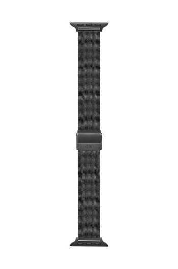 Řemínek pro apple watch Daniel Wellington Smart Watch Mesh strap šedá barva