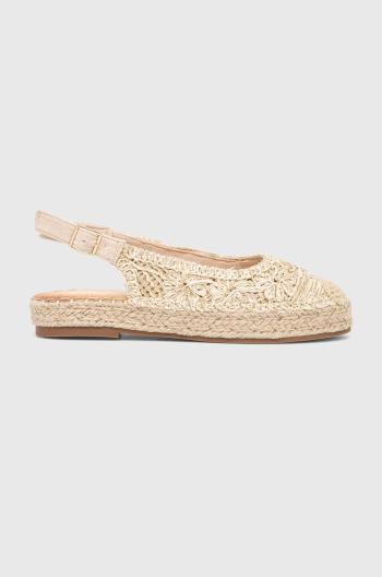 Espadrilky Answear Lab béžová barva